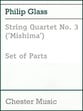 STRING QUARTET #3 PARTS cover